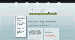 Desktop Screenshot of meadowrunpark.com